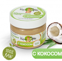 Паста с кокосом (RAW) на основе сырого арахиса