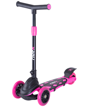 Самокат 3-колесный Robin, 120/90 мм, неоновый розовый Самокат 3-колесный Robin, 120/90 мм, неоновый розовый