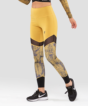 Женские тайтсы Sand Marble FA-WH-0206-389, с принтом