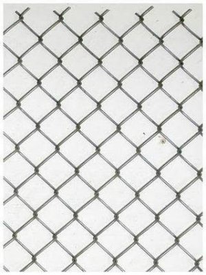 Сетка рабица оцинкованная 20х20 мм d 2 мм размер 10х1,5 м